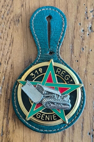Insigne régiment du - 31°, rg