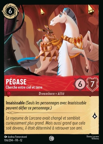 Lorcana pégase cherche - -,