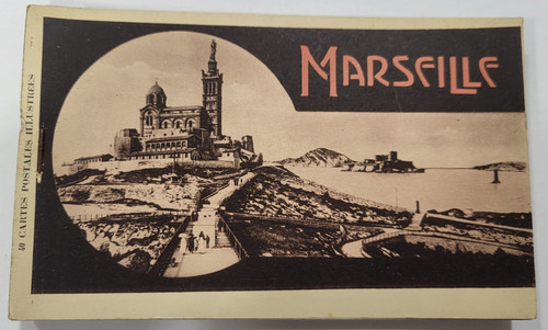 Carnet cartes postales - de,