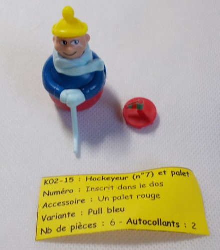 Kinder hockeyeur 7 et - n°7,