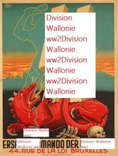 Photo Légion Wallonie Belgique Ardennes Degrelle Rexisme All Wh Heer Bruxelles