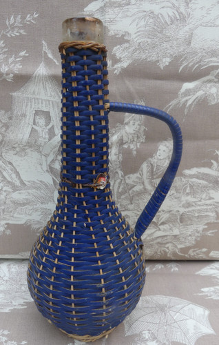Bouteille scoubidou osier - scoubidou,