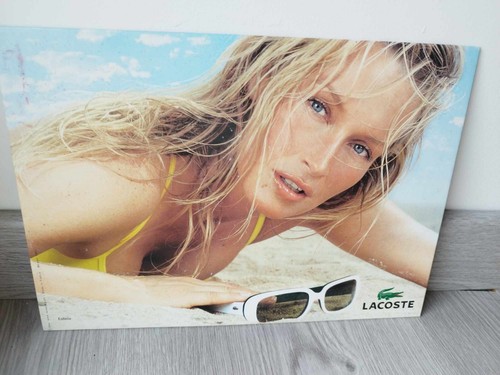 Plv publicité lacoste estelle - plv,