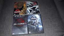 JURASSIC PARK 1, 2, 3 + JURASSIC WORLD - Julianne Moore, Jeff Goldblum (4 DVD)