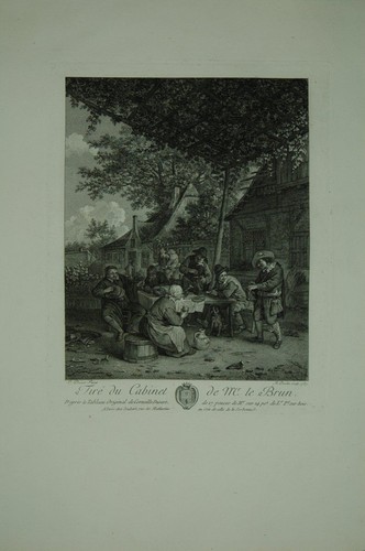 Agriculteurs table avant - un,