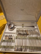 MENAGERE CHRISTOFLE 37 PIECES MODELE BOREAL/PALM ART DECO DESIGNER LUC LANEL