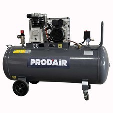 Compresseur d'air horizontal Domac LD200 - 200L - 2200W - 10 bars - 4 CV