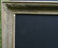 CADRE N°694 aux caducées Epoque Empire bois & stuc pour chassis 74.5 x 61,3 cm