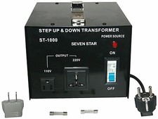 TRANSFORMATEUR DE CORRIENTE 1000 W CONVERTIDOR DE VOLTAJE 220 V A 110 O 110...