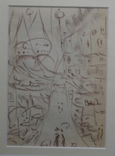 Montmartre dessin XXeme signe