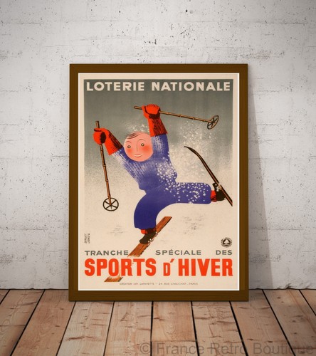 Poster affiche loterie - poster-affiche,