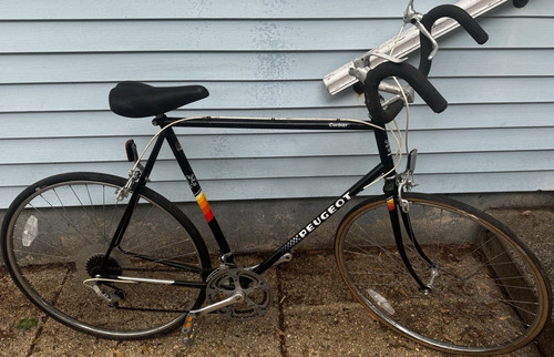 Peugeot black road - black, bike