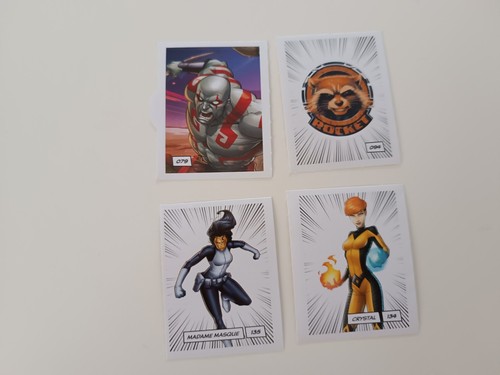 Lot stickers marvel leclerc - stickers,