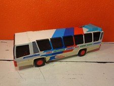 JOUET ANCIEN VINTAGE AUTOBUS CAR JOUSTRA  jeu friction tole renault londres