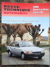 Revue Technique FORD ESCORT et ORION moteurs Diesel depuis 1986