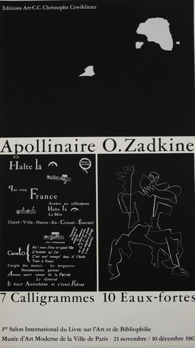 Ossip zadkine 7 calligrammes - ossip,