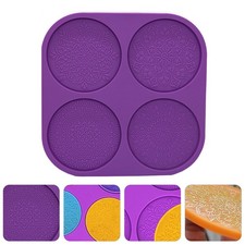  Moule En Silicone Bricolage Resine Epoxy Sous-verres DIY De Dessous Époxy