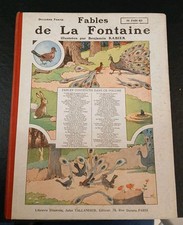 Fables La Fontaine, 70 Fables Illustrées Par B. RABIER 1906 ,2 ème Partie
