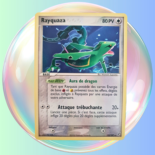 Rayquaza 107 deoxys fr - 22/107, ex