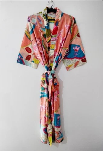 Robe indienne coton long - indienne, en