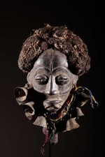 art africain Masque chanteur Dan Guéré 927