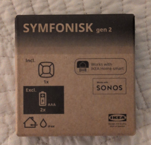 Ikea symfonisk gen - 2, zigbee