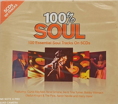 Coffret 100 soul - cd, neuf