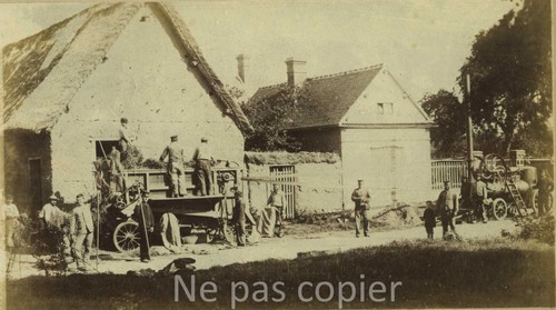 Une ferme vers - vers, de