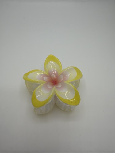 Pince cheveux crabe - pince, fleur