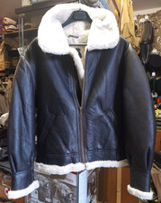 Blouson en cuir B3 pilote US Air Force bombardier flight jacket bomber WW2