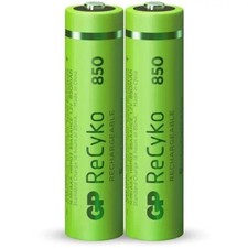 Pack de 2 batteries écologiques téléphone fixe pour GP ReCyko