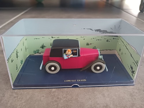 Voiture miniature tintin 43 - miniature,