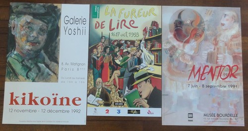 Affiches expositions peintures - affiches,
