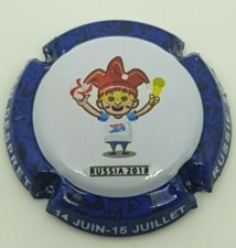 Capsule de champagne Despret coupe du monde foot 2018 numéroté sur 500. TD