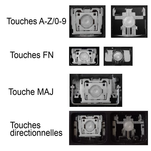 Touche clavier pour lenovo - de,