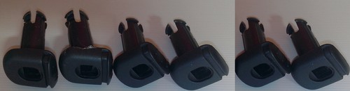 Guides clips plastiques - 6,