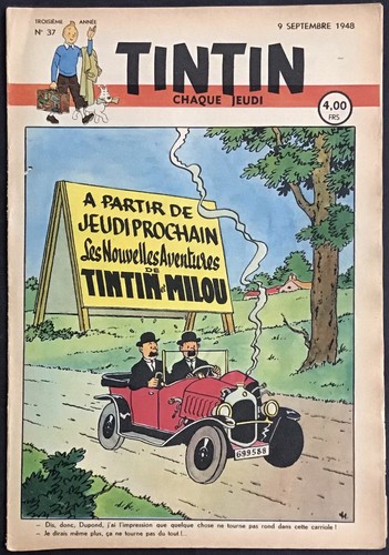 Tintin édition belge - tintin,
