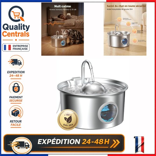 Fontaine eau pour chat - pour,