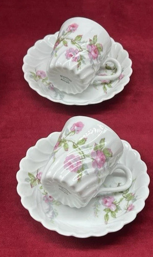 Haviland sylvia white pink - white,