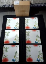 6 Assiettes Carrées