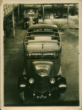 Photo ancienne voiture autobus