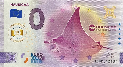 Billet euro nausicaa - billet,