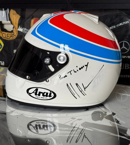 Race used helmet arai 3 - helmet,
