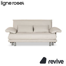 Ligne Roset Multy Canapé Convertible Gris Beige Tissu Sofa Couch Manuel