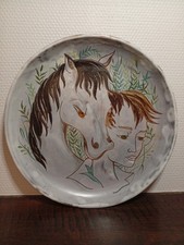 Assiette décorative Marie