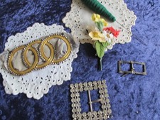 BOUCLES DE CEINTURES, EPINGLE A CHAPEAU POUR CREATION