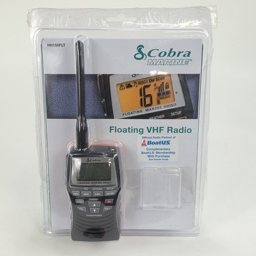 Cobra marine floating vhf - marine,