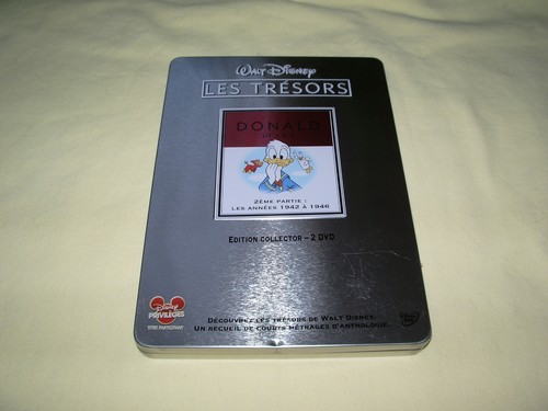 Coffret metal dvd donald 2 - coffret,