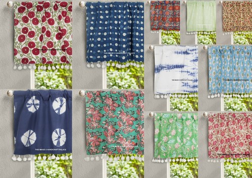 Rideaux courts coton - courts,