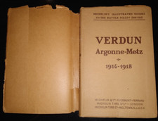 Michelin WW1 Guide VERDUN
